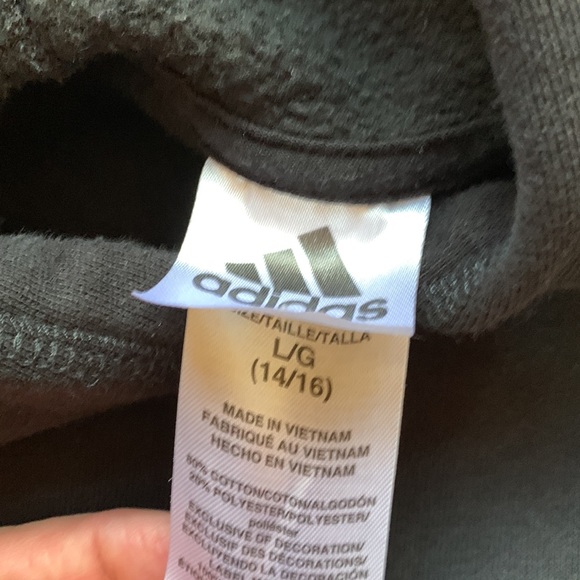 Boys’ large Adidas hoodie - Picture 2 of 5
